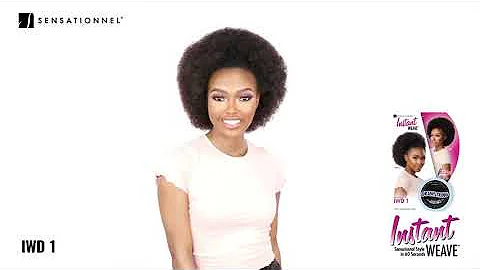 Sensationnel Instant Weave Drawstring- IWD1- Wig 360° view