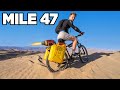 Jet Powered Bike vs 100 Miles of Desert!