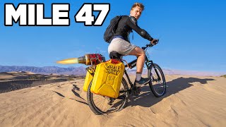 Jet Powered Bike vs 100 Miles of Desert!