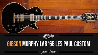 Murphy Lab expanding the range! Gibson Custom Shop '68 Les Paul Custom Ultra Heavy Aged!