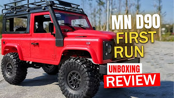 1/12 Defender MN D90 RC pickup Unboxing 2025 First Run