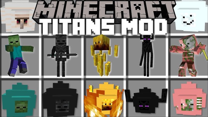 Attack on Titan Mod 1.7.10 (Defeat Evil Giant Mobs) 