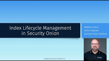 Index Lifecycle Management in Security Onion