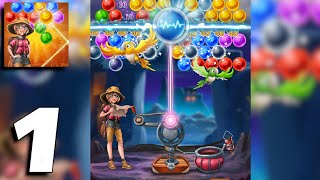 Bubble Journey - Bubble shooter & Adventure story - Gameplay Part 1 Levels 1-10 (Android, iOS) screenshot 4