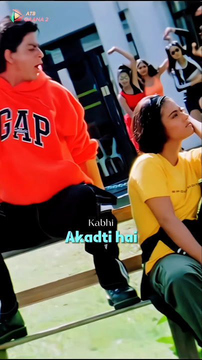 Yeh Ladka Hai Deewana 🔥( KKHH ) Shah Rukh Khan, Kajol 😍| Alka & Udit | #kuchkuchhotahai #shorts