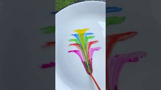 One pull, unlimited beauty 💫#Shorts #YTShorts #Satisfying #PullArt #ThreadArt #AcrylicPainting #art