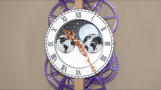 Introducing - The 3D-Printed Pendulum Clock From Ingénieur du Temps -  Monochrome Watches