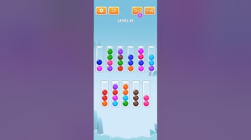 Drip Sort Puzzle Level 43 | Drip Sort Puzzle 43