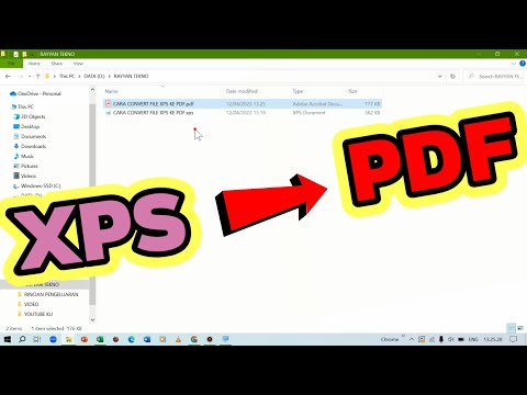 Video: Bagaimana saya bisa mengedit file XPS?