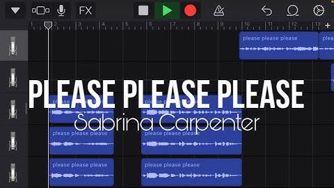 Please Please Please - Sabrina Carpenter (tutorial)