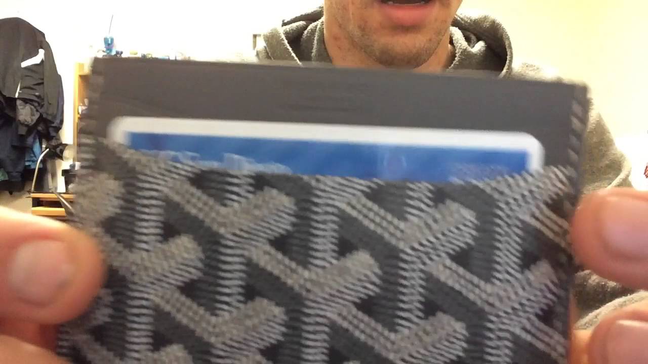 grey goyard card holder