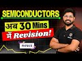 Semiconductor oneshot in 30 minutes  chapter 14 class 12 physics oneshot revision  cbse class 12