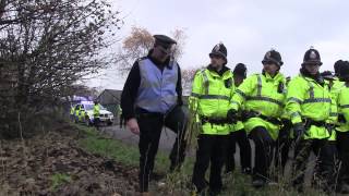 Barton Moss Fracking Protest feat. Old Lady Monty Python Montage