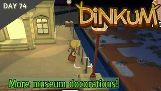 Museum Design Progress on Day 74 (Dinkum Cozy Let's Play)