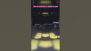 Free M4 Dissolver skin is phenomenal with it’s insane F2W iron sights in CODM MP S&D (Best Gunsmith)