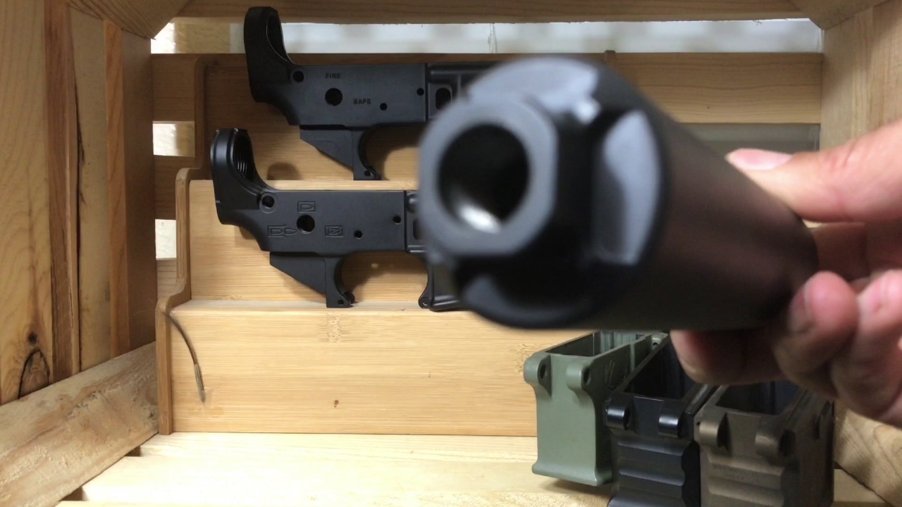 Griffin Armament 556 Spartan 3 Pin & Weld Helps Bypass SBR Stamp YouTube