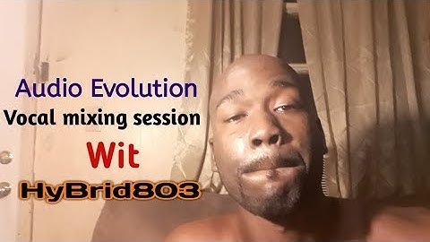 Audio Evolution Vocal mixing session