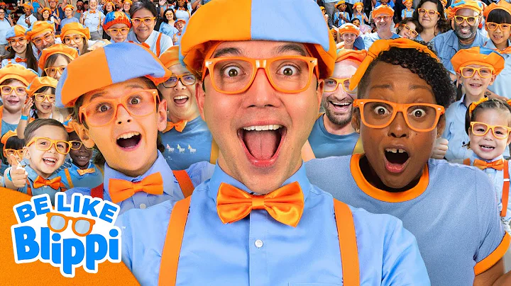 Blippi vs 150 People in the Be Like Blippi Challenge! | Blippi Ultimate Roadtrip | Kids Videos
