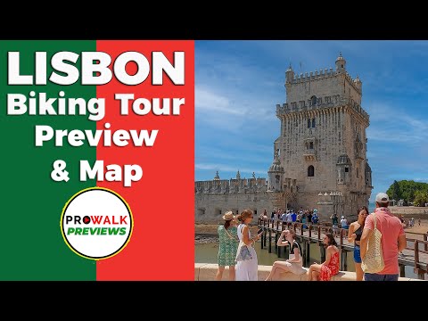 Lisbon Bike Tour PREVIEW & MAP