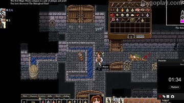 Dungeons Of Dredmor. Trying a build. Rogue Like.