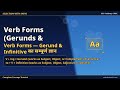 Verb Forms — Gerund &amp; Infinitive का सम्पूर्ण ज्ञान | Verb Forms — Gerunds &amp; Infinitives