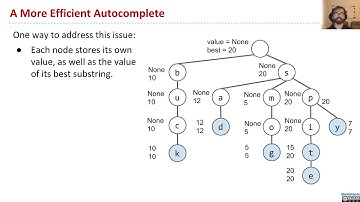 Tries, Video 6   Autocomplete, Conclusion