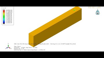 3D abaqus simulation of nano indentation and nano scratching. using Johnson-Cook model.