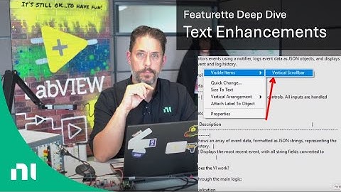 NI LabVIEW 2025 Q3 – Text Enhancements