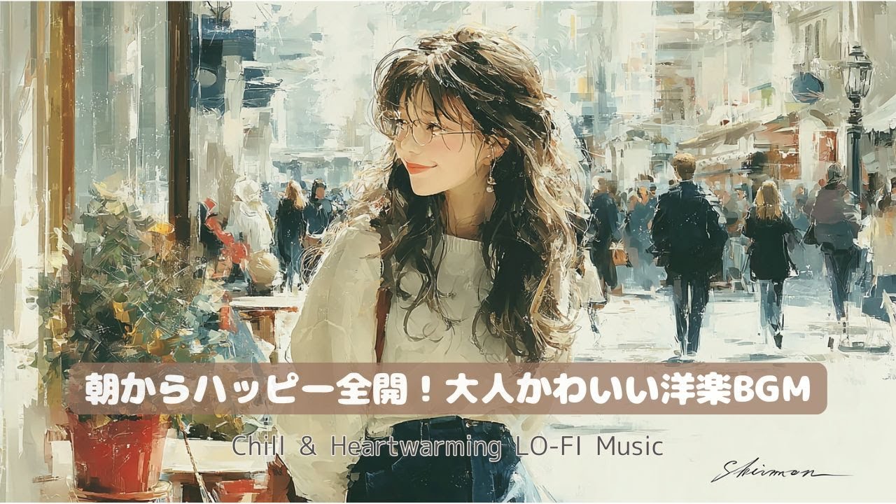 【朝の定番洋楽BGM】大人かわいいハッピーMorning Mix｜気分が上がる朝のおすすめMUSIC