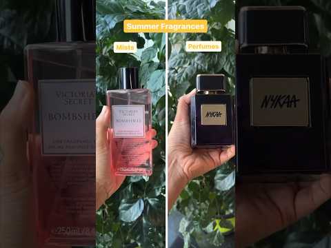 Mists Vs Perfumes✨💓☀️ | Which One Do You Prefer?😌 | Best Summer Fragrances🫶🫧 | Nykaa #Shorts