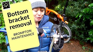 Brompton Bottom Bracket Removal