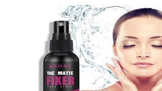 huda beauty matte fixer spray