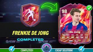 98 FUTTIES Frenkie de Jong SBC Solution - Cheap Solution & Tips - FC 26