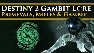 Destiny 2 Forsaken Lore - Primevals, Motes of Dark & Gambit! Drifter & Gambit Lore (Part 2)