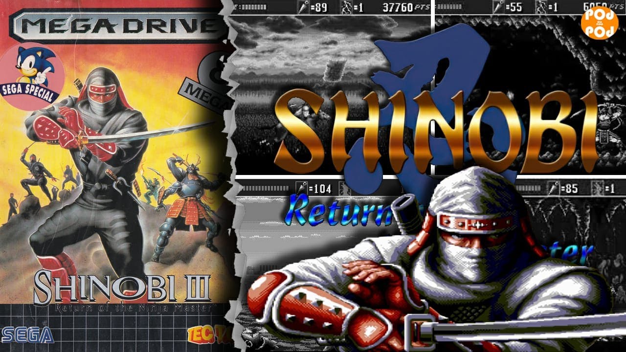 Shinobi III: Return of The Ninja Master (Pt. 1) - Mega Drive