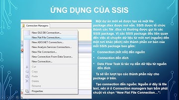 Đề tài 1: Dịch vụ tích hợp SQL Server – SSIS