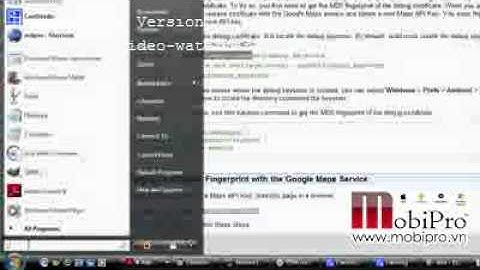 Android Tutorial & Lessons 31  Google maps   debug api key   get rid of gray tiles240p H 263 MP3 new
