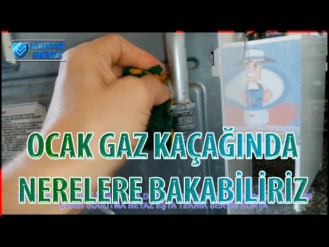 Video: Gaz kokusu geldiğinde nereyi aramalı?