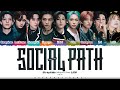Stray Kids, LiSA &#39;Social Path (Korean Ver.)&#39; Lyrics [Color Coded Han_Rom_Eng] | ShadowByYoongi