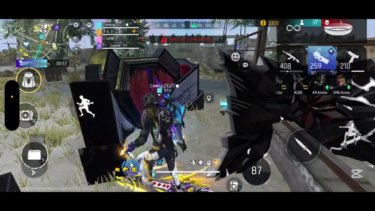 Ohh No Mera Dost Hacker 😱😱 Nonstop Headshots 😱😱