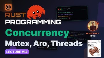 🦀 Master Rust Programming #14 | Concurrency: Mutex, Arc, Threads | Fearless Parallelism 🚀