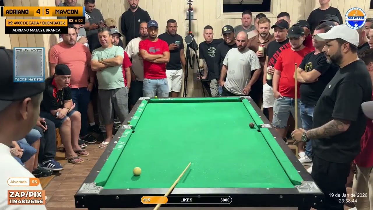 NÃO PEGOU? MAYCON X ADRIANO - 8 MIL QUEM BATE 6