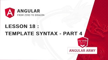 Template Syntax - Part 4 : Two Way Data Binding | Master Angular Framework In Arabic