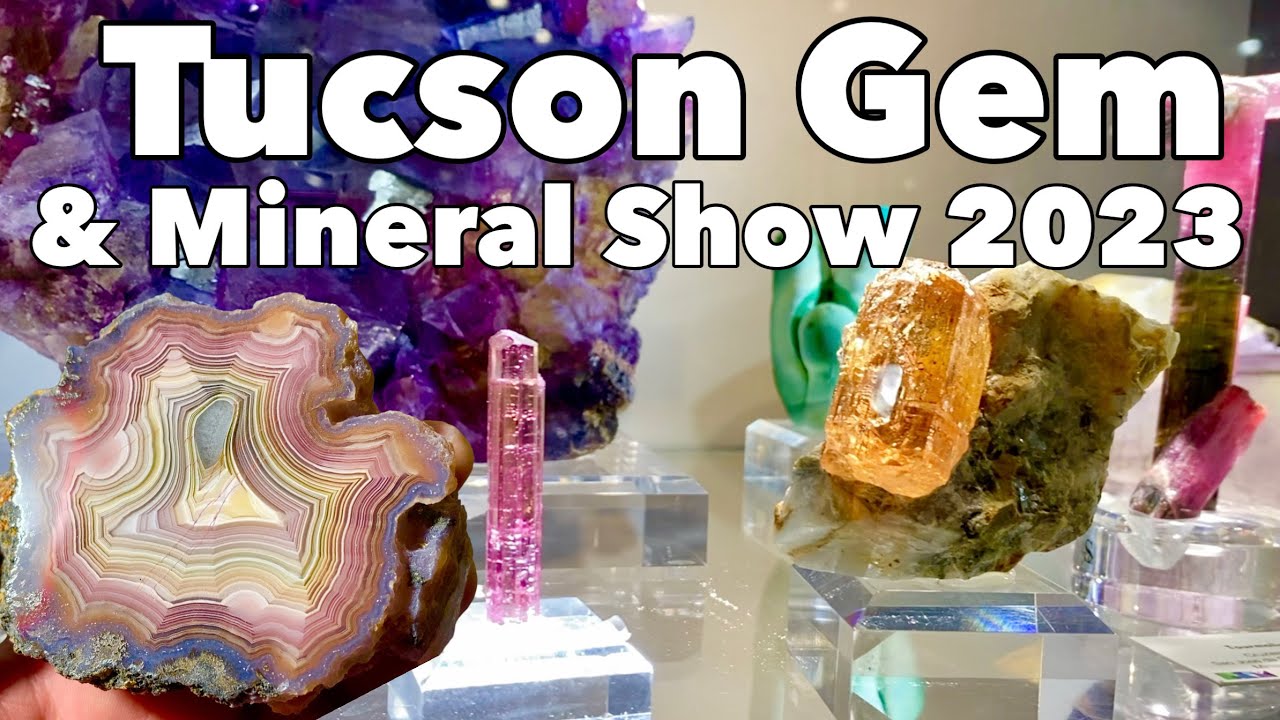 Tucson Gem & Mineral Show 2023 Main Event! w/ Black Opal Direct, Agates