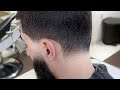 Классическая стрижка с taper fade / как сводить с нуля