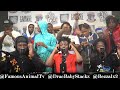 Memphis Rappers DracBaby & Bezzal Stops by Drops Hot Freestyle on Famous Animal Tv