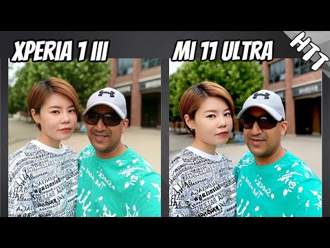 Sony Xperia 1 iii vs Xiaomi Mi 11 Ultra Detailed Camera Comparison