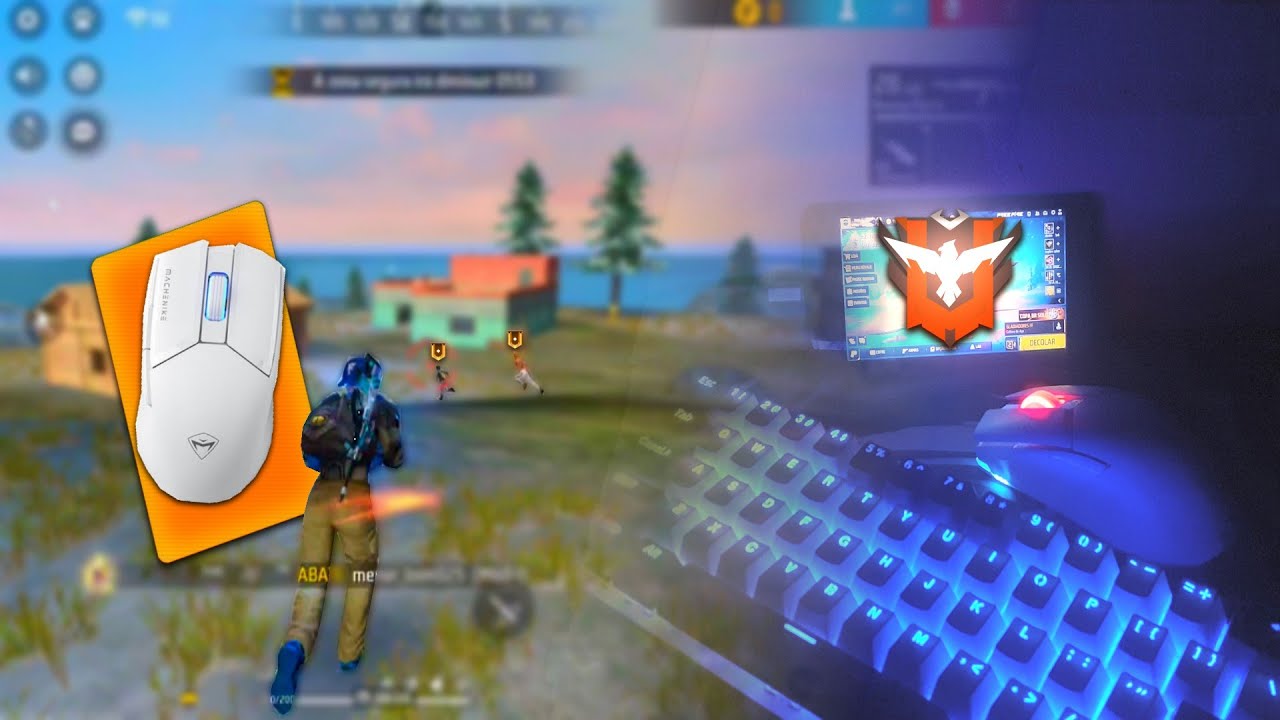 ESSE É O PODER DO MELHOR MOUSE GAMER NA SOLO X SQUAD - MOBILADOR FREE ...