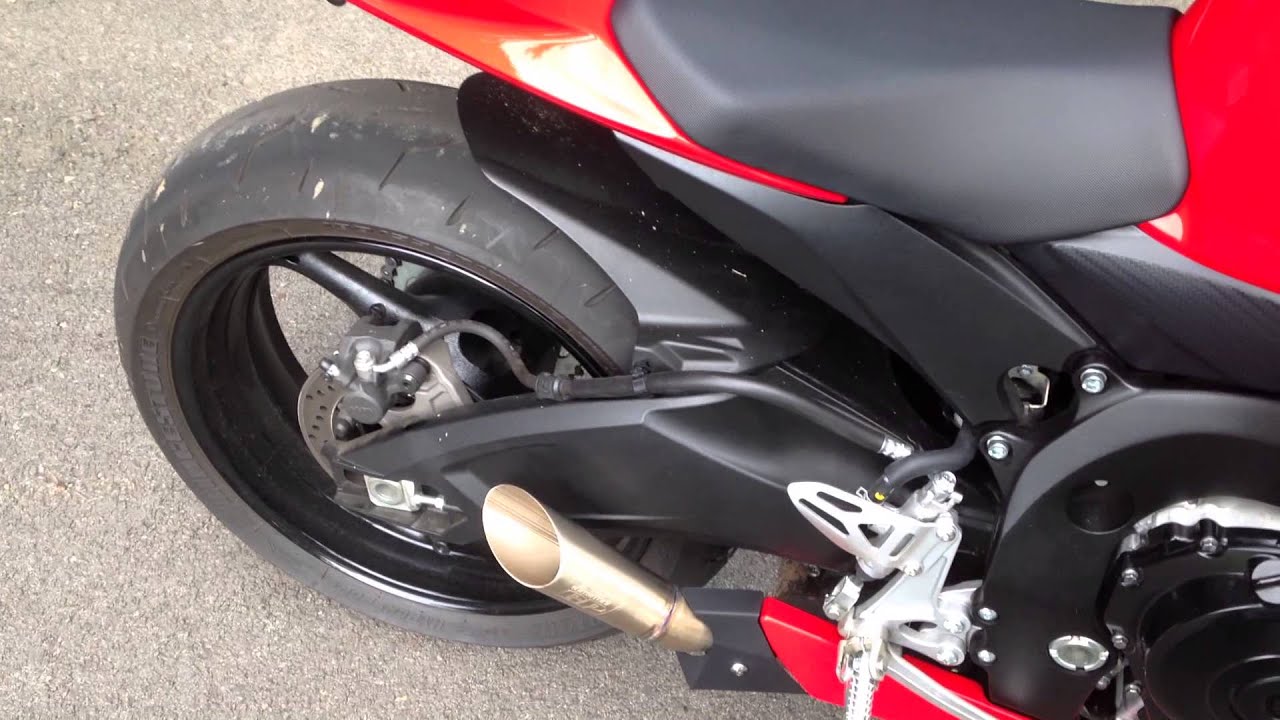 GSXR 600 Jardine GP1 exhaust YouTube
