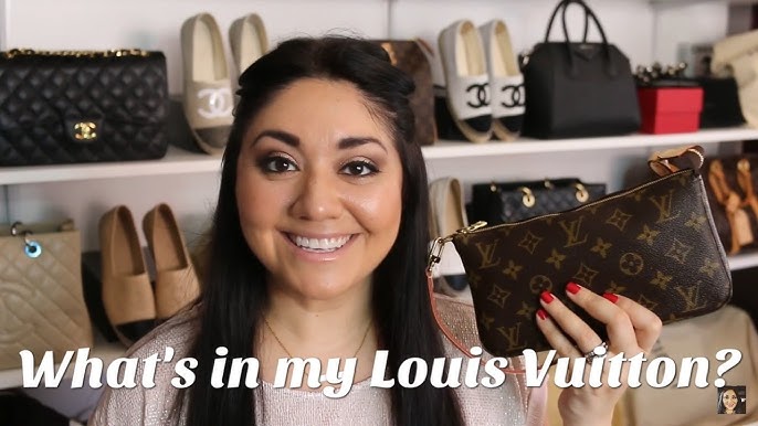 Louis Vuitton Black Epi Leather Demi-Lune Pochette Bag - Yoogi's Closet